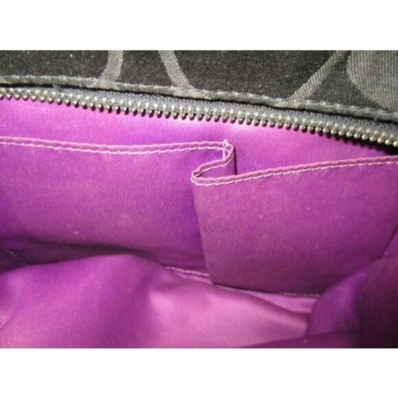 *COACH 1941 Hobo Brown Canvas Chrome Hardware - Picture 7 of 8